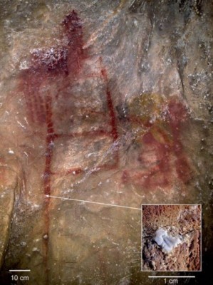 Figure 3: Abstract Neanderthal art at La Pasiega (Hoffmann et al. 2018b).